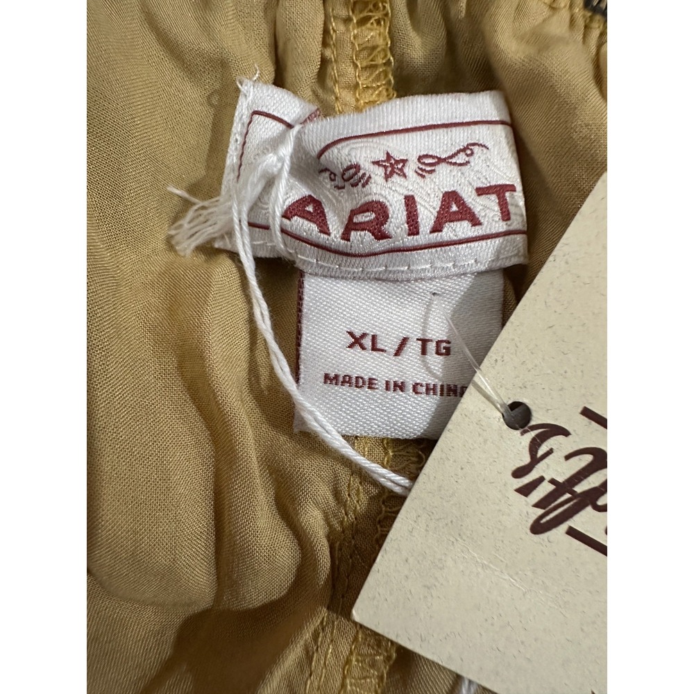 NEW Ariat Stevie Midi Skirt Gold Dust Floral Tulle Lace Mesh XL Ethereal Fairy - Picture 5 of 15